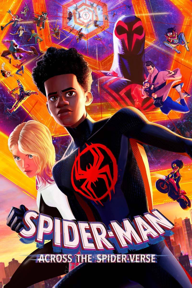 Spider Man Across The Spiderverse trailer screen