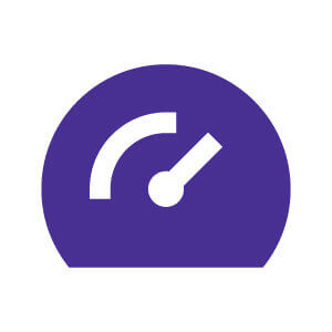 purple speed icon