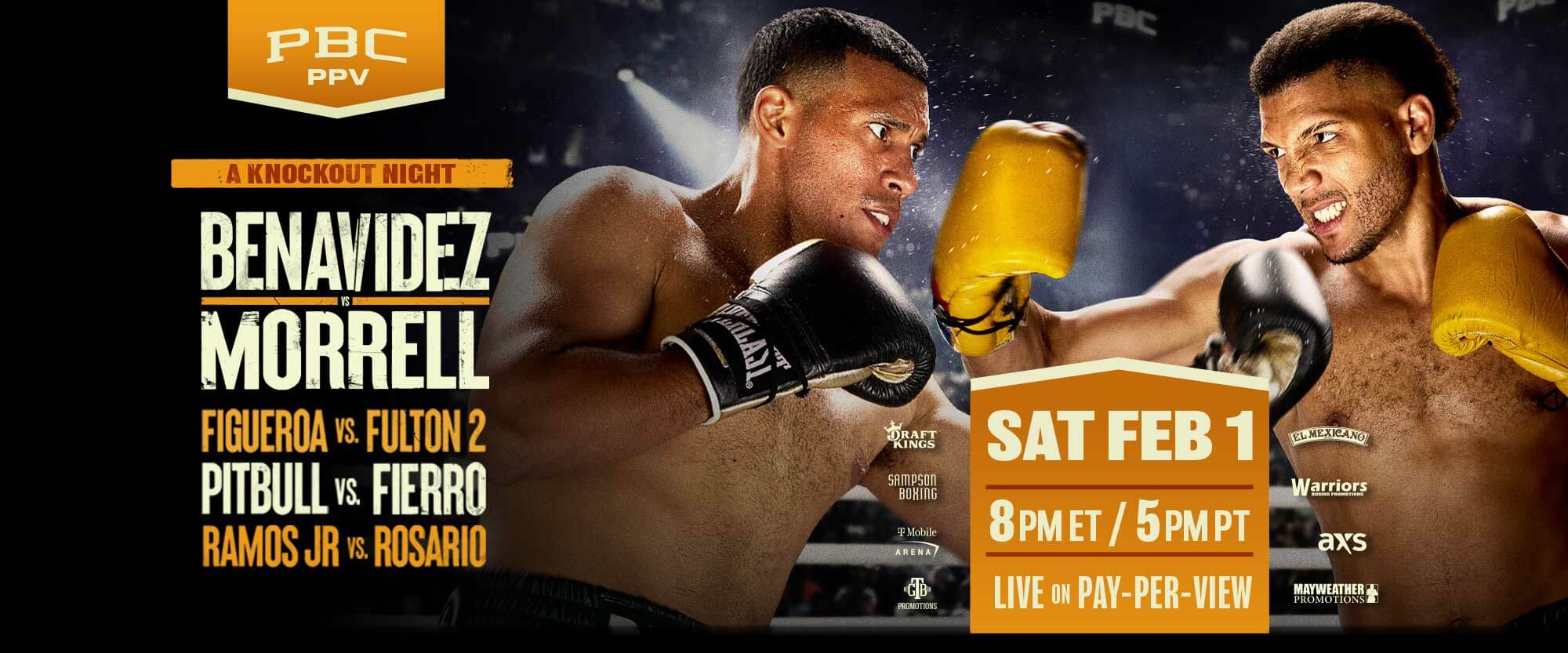 Boxing: Benavidez vs Morrell